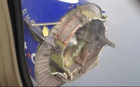 US flight engine torn apart mid-air, 100 on board makes lucky escape