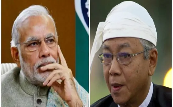 PM Modi holds talks with Myanmar President to improve bilateral ties