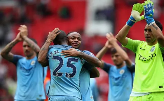 Pep Guardiola claims first derby win as City beat United 2-1