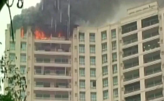 Watch Video: Fire breaks out at Hiranandani Tower in Mumbai