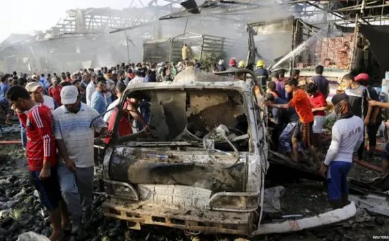 Iraq: Triple suicide bombing in Baghdad kills 11 troops