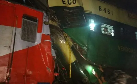 Passenger train collides with goods train in Cuttack; 2 dead, several injured