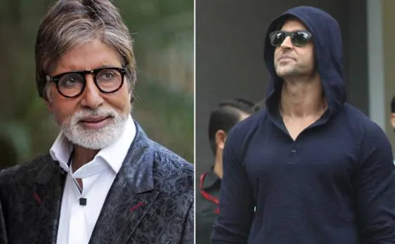 Hritik Roshan imitates Amitabh Bachchan and plays the role of a blind dubbing artist in Kabil