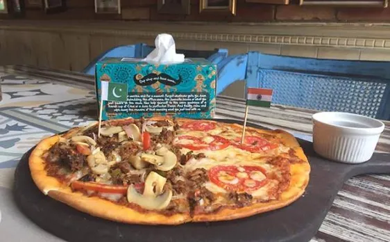 Pakistani cafe 'Sattar Buksh' serves a pizza called 'LoC'
