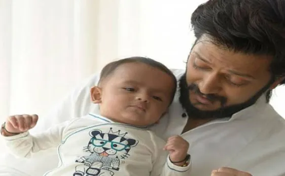 Riteish Deshmukh shares first picture of younger son Rahyl