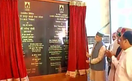 PM Modi dedicates three hydro-electric projects to nation with a generating capacity of 1,732 MW in Himachal Pradesh