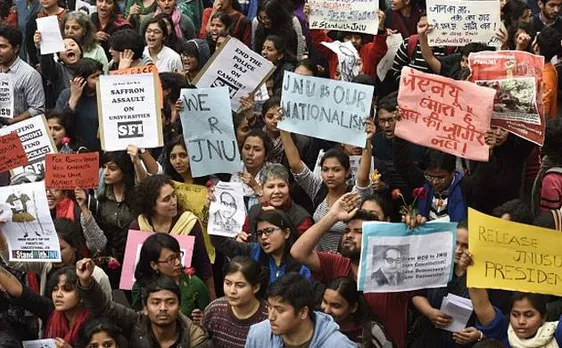 Security tightened in anticipation of JNU students' protest in front of Home Ministry