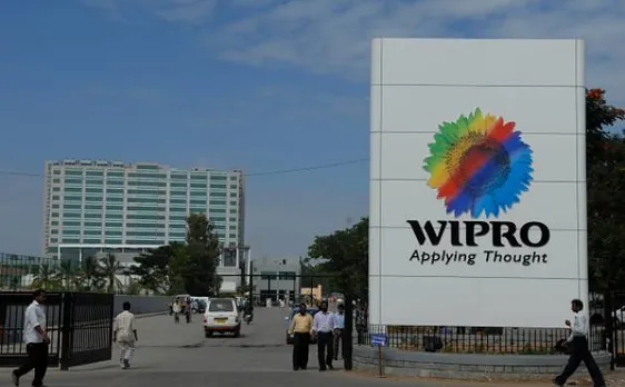 Share of Wipro falls up to four per cent; market valuation down too