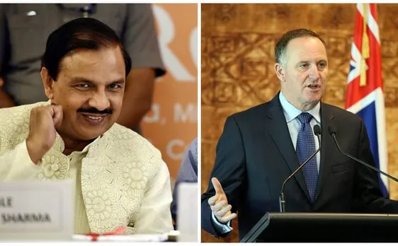 Culture Minister Mahesh Sharma makes a faux pas at an event, addresses New Zealand PM as â€˜McCullumâ€™
