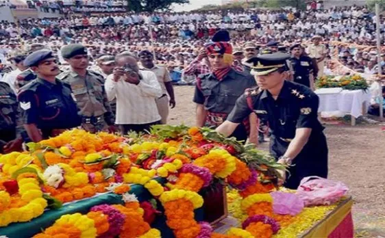 Army pays rich tributes to jawan Rifleman Sandeep Singh Rawat killed during anti-infiltration