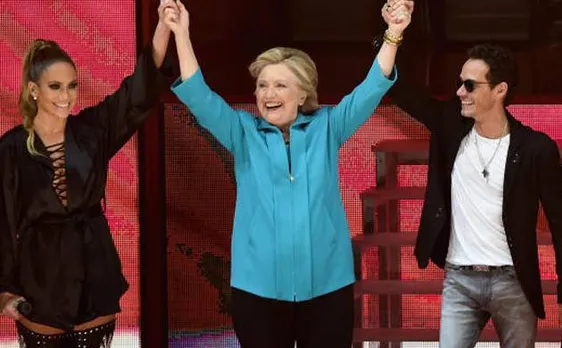 Lopez, Anthony team up for concert to support Hillary Clinton