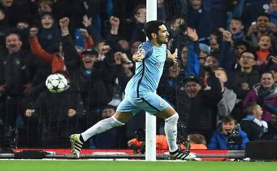 Ilkay Gundogan's brace helps Manchester City beat Barcelona in Champions League