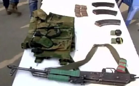  LeT militant Omar Khaliq arrested from Sopore district, huge cache of arms and ammunition recovered   
