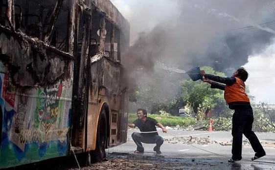 Five buses gutted in fire in Jammu, no casualty reported	
