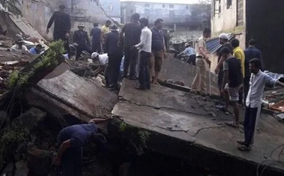 Man crushed to death as building collapses in Bhiwandi