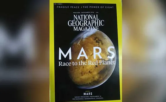 Picture of Mars clicked by India's Mangalyaan finds place in National Geographic cover
