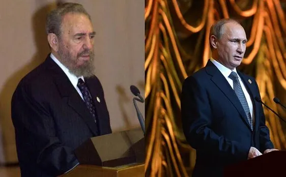 Vladimir Putin praises former Cuban President and socialist icon Fidel Castro as 'Symbol of an Era'