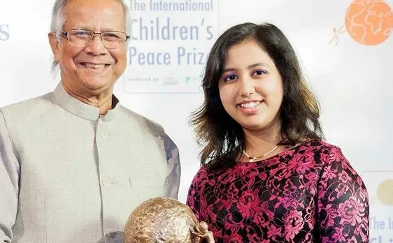 16-year-old UAE-based Indian girl wins International Childrenâ€™s Peace Prize for 2016