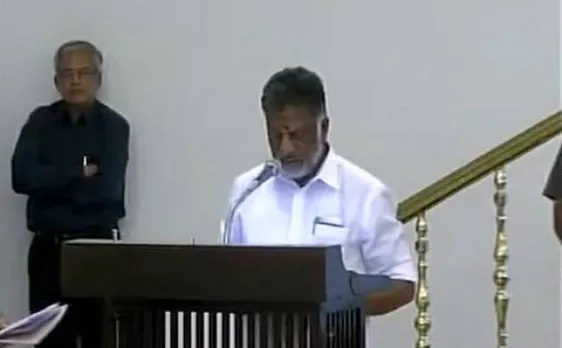 O Panneerselvam sworn in as Tamil Nadu CM after J Jayalalithaa's death