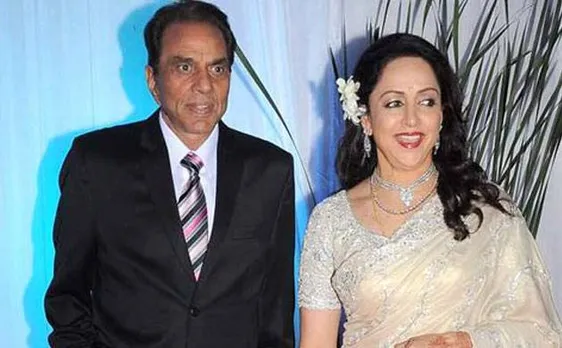 Veteran Actress Hema Malini wish her husband, actor Dharmendra on his birthday