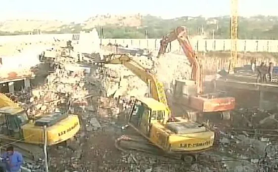 Three dead, many feared trapped under Hyderabad building collapse; Police nabs one accused