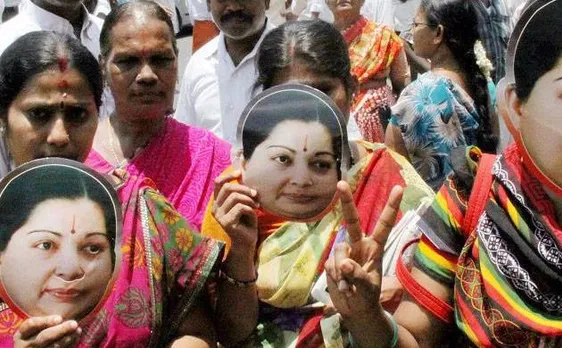 AIADMK leaders and volunteers hold silent procession in memory of Jayalalithaa