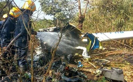 Private helicopter crashes in Goregaon, one dead, three injured
