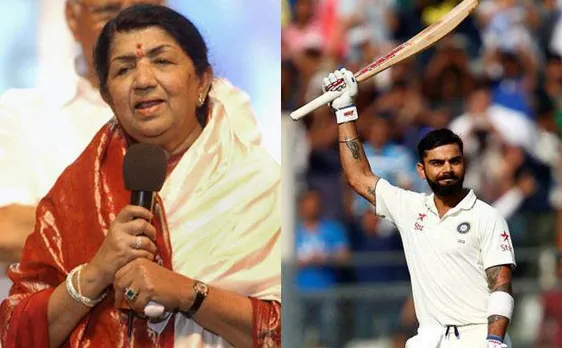 Lata Mangeshkar dedicates song to Virat Kohli to congratulate him for majestic performance against England