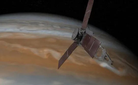 NASA Juno spacecraft captures stunning image of  Jupiter's 'string of pearls'