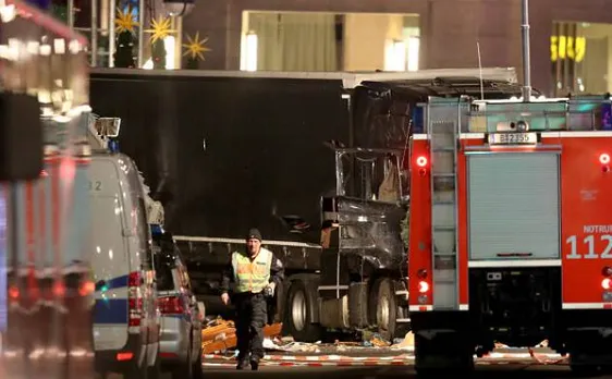 At least 12 dead after truck ploughs into Berlin Christmas market in suspected terrorist attack