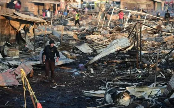 Video | Explosion at fireworks market outside Mexico City kills at least 31
