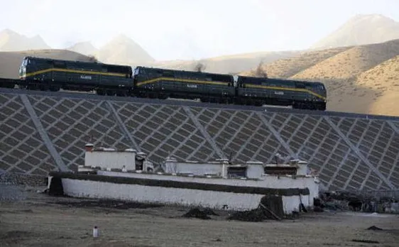 In a first, China begins to transport bottled water from Tibet's Himalayan rivers by charter trains