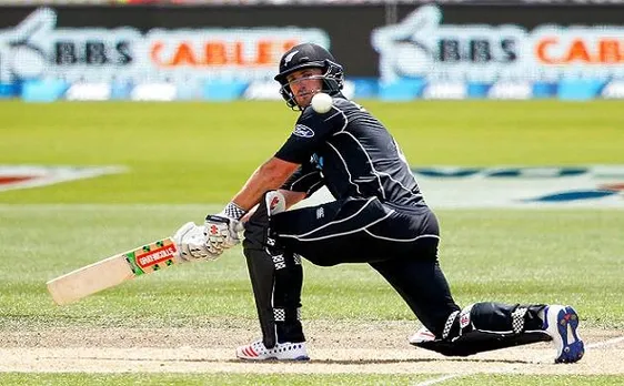 Neil Broom's maiden century steers New Zealand to 251 against Bangladesh in second ODI