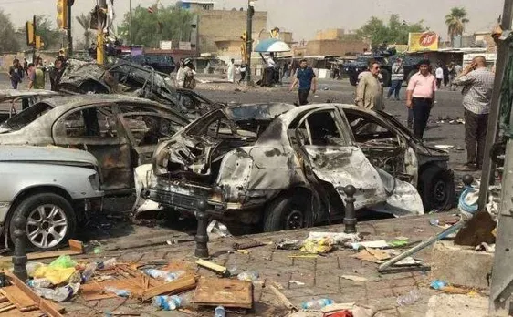 Baghdad: Twin bomb blasts in busy market leave 28 dead