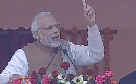Don't vote on caste lines, rivals busy saving blackmoney and kin, says PM Modi at Parivaratan Rally in Lucknow