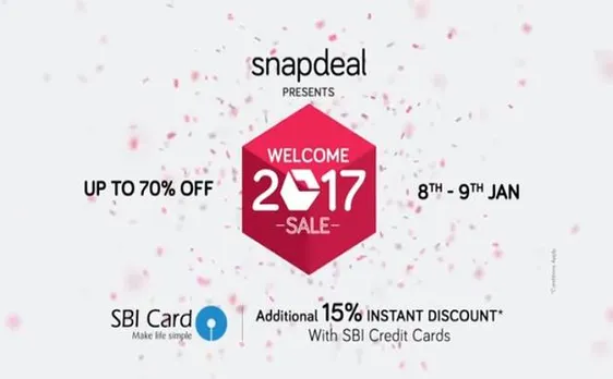Snapdeal's Welcome 2017 sale live now; discount up to 70 per cent on mobiles and more 