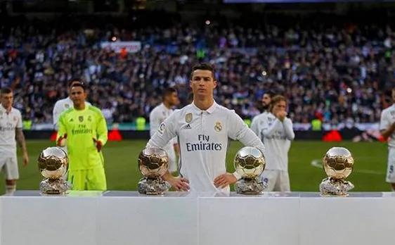 Cristiano Ronaldo celebrates as Real Madrid equals Barcelona record unbeaten run 