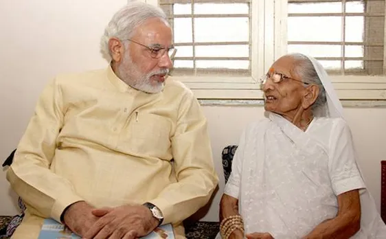 PM Modi skips yoga, spends quality time with mother Heeraben in hometown