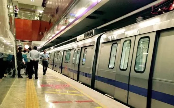 Video: Metro services on Blue Line disrupted between Noida City Centre- Dwarka Sector-21