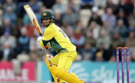 Matthew Wade's last ball century steers Australia to 268/9 against Pakistan in Brisbane ODI