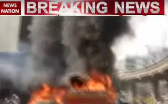 Video | Mumbai BEST bus catches fire, passengers escape unhurt