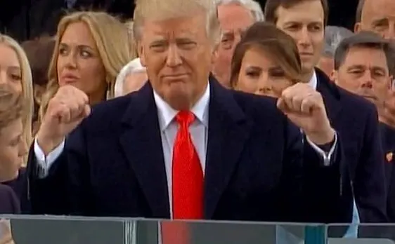 Whether black, brown or white, we all bleed the same red blood of patriot, says Donald Trump at oath ceremony