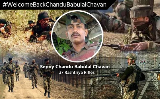 Welcome Back! Pakistan hands over Sepoy Chandu Babulal Chavan to India