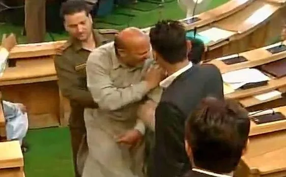 MLA Engineer Rashid marshalled out of J&K assembly for disruption
