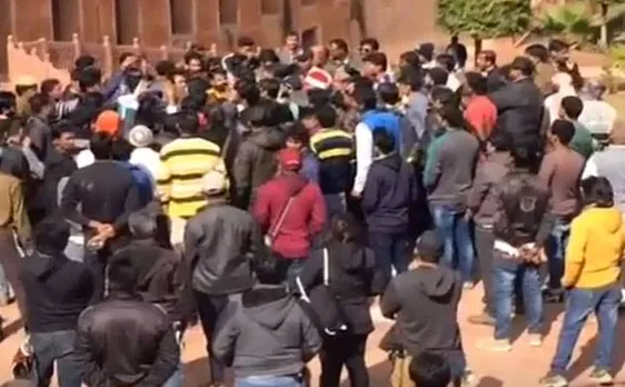 Watch video | Padmavati shoot in Jaipur: Protesters manhandle Sanjay Leela Bhansali, tear off his clothes