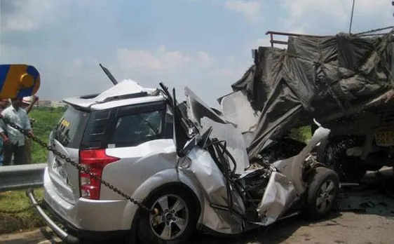 Video: Mass vehicle collision on NH 11 between Agra-Jaipur; 1 dead, more than 100 injured