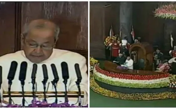 Video | Union Budget 2017: President Mukherjee addresses joint session, says Govt committed to combat terrorism