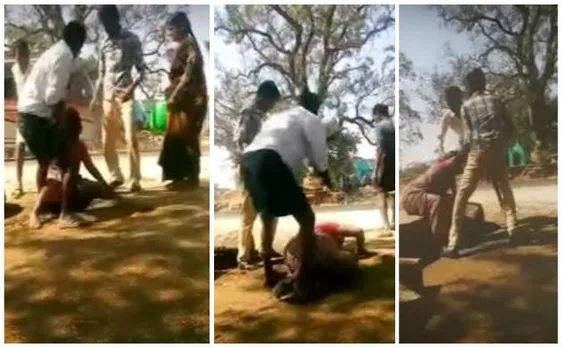 Video: Case filed against village sarpanch for beating women in Andhra Pradesh's Kuderu Police Station 