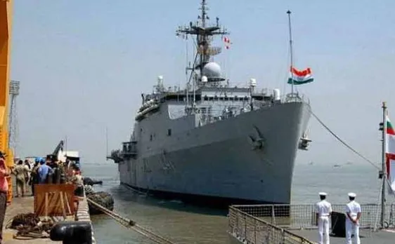 Indian Navy displays its prowess on Krishna river for the first time at Amaravati