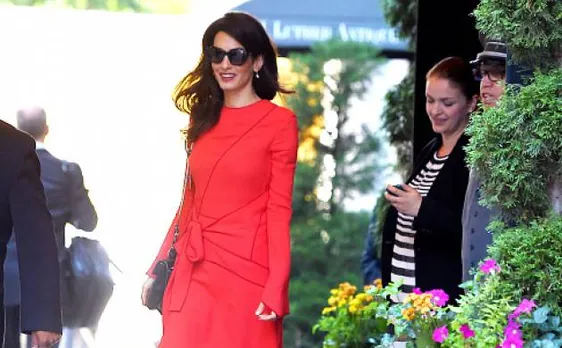 Amal Clooney celebrates her birthday with husband George Clooney and his parents in Spain